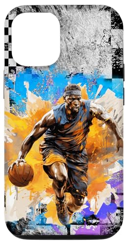 Basketballkörbe für Jungen, Teenager, Aquarell, bunt Hülle für iPhone 12/12 Pro Basketballkörbe für Jungen, Teenager, Aquarell, bunt Hülle für iPhone 12/12 Pro von Dashin' Dogz