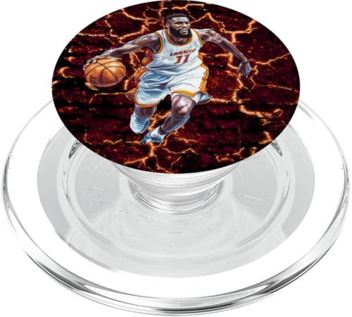 Basketballkorb für Kinder, bunt PopSockets PopGrip für MagSafe von Dashin' Dogz