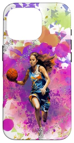 Cute Basketball Mädchen Sport Sport Springen Weiblich Hülle für iPhone 16 Pro Cute Basketball Mädchen Sport Sport Springen Weiblich Hülle für iPhone 16 Pro von Dashin' Dogz