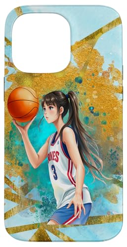 Cute Teen Girl Basketball Cool Sports Fans Hülle für iPhone 14 Pro Max Cute Teen Girl Basketball Cool Sports Fans Hülle für iPhone 14 Pro Max von Dashin' Dogz