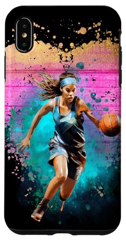 Cute Teen Girls Basketball Compets Sports Hülle für iPhone XS Max Cute Teen Girls Basketball Compets Sports Hülle für iPhone XS Max von Dashin' Dogz