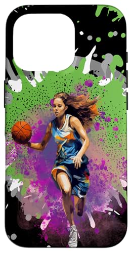 Distressed Basketball Kinder Sport Teen Hülle für iPhone 16 Pro Distressed Basketball Kinder Sport Teen Hülle für iPhone 16 Pro von Dashin' Dogz
