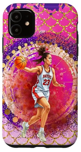 Fan von Basketball, Dribbling, Springen und Sport für Mädchen Hülle für iPhone 11 Fan von Basketball, Dribbling, Springen und Sport für Mädchen Hülle für iPhone 11 von Dashin' Dogz