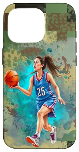 Fan von Basketballspringen, niedlicher Hoops-Hoops-Fan für Mädchen Hülle für iPhone 16 Pro Fan von Basketballspringen, niedlicher Hoops-Hoops-Fan für Mädchen Hülle für iPhone 16 Pro von Dashin' Dogz