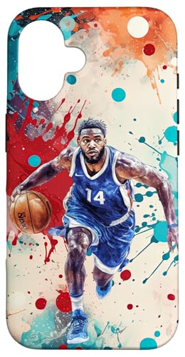 Jungen Basketball spielt Hoops Basketball Teenager Hülle für iPhone 16 Jungen Basketball spielt Hoops Basketball Teenager Hülle für iPhone 16 von Dashin' Dogz