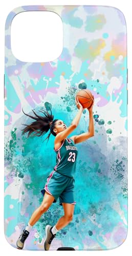 Kinder Basketball Kid Sports Female Player Cool Hülle für iPhone 15 Plus Kinder Basketball Kid Sports Female Player Cool Hülle für iPhone 15 Plus von Dashin' Dogz