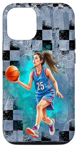 Mädchen Basketball Sport Dribbling Sportlich Hülle für iPhone 12/12 Pro Mädchen Basketball Sport Dribbling Sportlich Hülle für iPhone 12/12 Pro von Dashin' Dogz