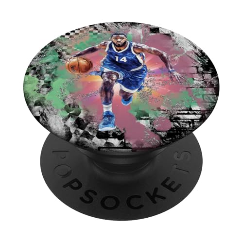 Netter Basketball-Teamspieler spielt PopSockets Klebender PopGrip Netter Basketball-Teamspieler spielt PopSockets Klebender PopGrip von Dashin' Dogz