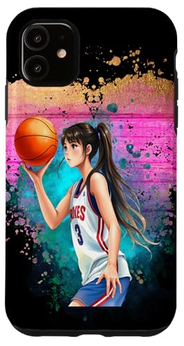 Süße Teenager-Basketball-Mädchen treten gegen Liebhaber an Hülle für iPhone 11 Süße Teenager-Basketball-Mädchen treten gegen Liebhaber an Hülle für iPhone 11 von Dashin' Dogz