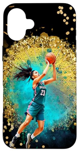 Teenager Basketball Mädchen Basketball Basketbälle Teenager Hülle für iPhone 16 Plus Teenager Basketball Mädchen Basketball Basketbälle Teenager Hülle für iPhone 16 Plus von Dashin' Dogz