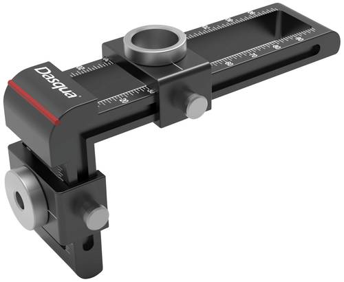 Dasqua 1804-6221 Verstellbare Universal-Dübellehre Aluminiumlegierung, Edelstahl 210mm 1St. von Dasqua