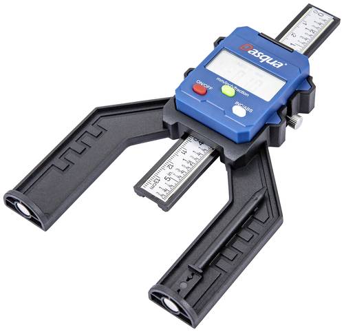 Dasqua 2605-0015 Digitaler Tiefenmesser mit Magnet mit digitaler Anzeige Messbereich: 0-80 mm, Aufl� von Dasqua