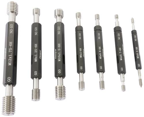 Dasqua 6311-3202 7-teiliges Gewindelehren-Set, Go- und No-Go-Lehrdorn Dasqua 6311-3202 7-teiliges Gewindelehren-Set, Go- und No-Go-Lehrdorn von Dasqua