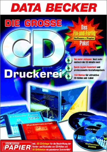 CD Druckerei inkl. Papier von Data Becker