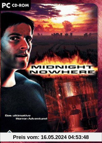 Midnight Nowhere, CD-ROM Horror-Adventure. Für Windows 98SE/ME/2000(SP4)/XP von Data Becker