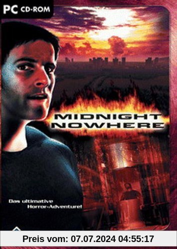 Midnight Nowhere, CD-ROM Horror-Adventure. Für Windows 98SE/ME/2000(SP4)/XP von Data Becker