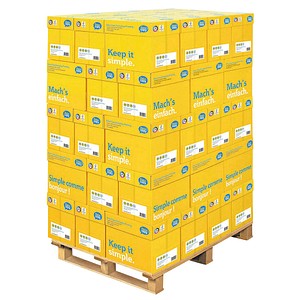 Data copy Kopierpapier Everyday Printing DIN A4 80 g/qm Palette mit 240x 500 Blatt Data copy Kopierpapier Everyday Printing DIN A4 80 g/qm Palette mit 240x 500 Blatt von Data copy