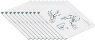 Datacard - Druckerreinigungskarte (Packung mit 10) - für Datacard CD810, SD260S, SP25 Plus, SP35, SP35 Plus, SP55, SP55 Plus, SP75 von DataCard