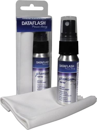 DataFlash Bildschirmreiniger 25ml inkl. Reinigungstuch DF1007 1St. von DataFlash