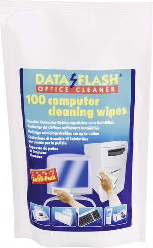 DataFlash DF 1516 Reinigungstücher Nachfüllpackung 100St. DataFlash DF 1516 Reinigungstücher Nachfüllpackung 100St. von DataFlash