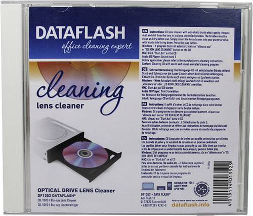 DataFlash DF1352 CD-Laserreinigungsdisc 1St. von DataFlash