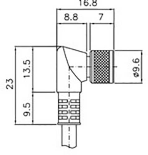 DataLogic 95A251460 Anschlusskabel CS-B2-02-G-05 1St. von DataLogic