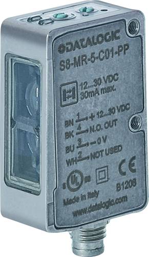 DataLogic Reflexions-Lichttaster S8-MR-5-M01-PP 950801390hellschaltend, dunkelschaltend, Hintergrund von DataLogic