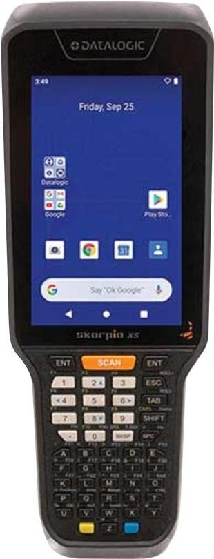 Datalogic Skorpio X5 - Datenerfassungsterminal - robust - Android 10 - 64 GB - 10.9 cm (4.3) Farbe TFT (800 x 480) - Kamera auf Rückseite - Barcodeleser - (2D-Imager) - USB-Host - microSD-Steckplatz - Wi-Fi, NFC, Bluetooth von DataLogic