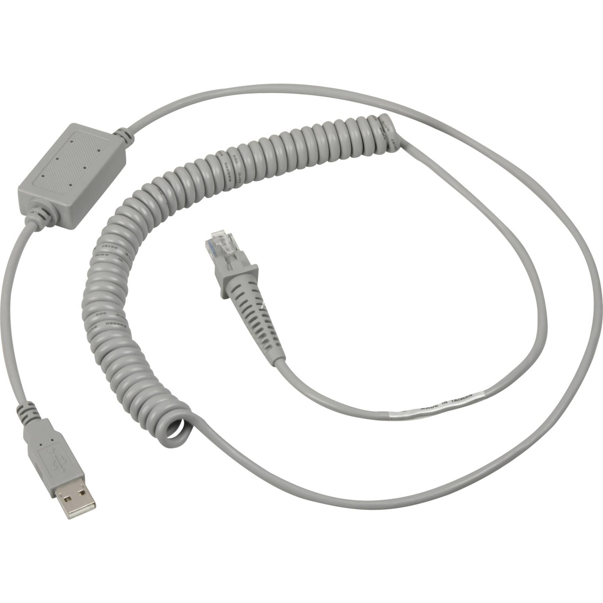 USB Spiralkabel CAB-412 von DataLogic