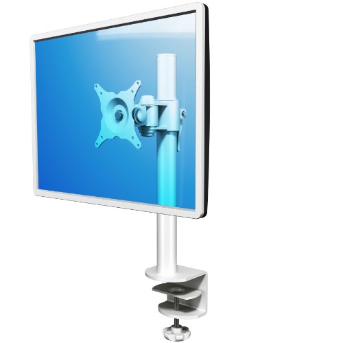 Dataflex 200 ViewMate Ecoline Monitorarm (Tragkraft max. 15kg, bis 61 cm (24 Zoll) Bildschirmdiagonale, VESA: MIS-D 75x75/100x100mm kompatibel) weiß von Dataflex