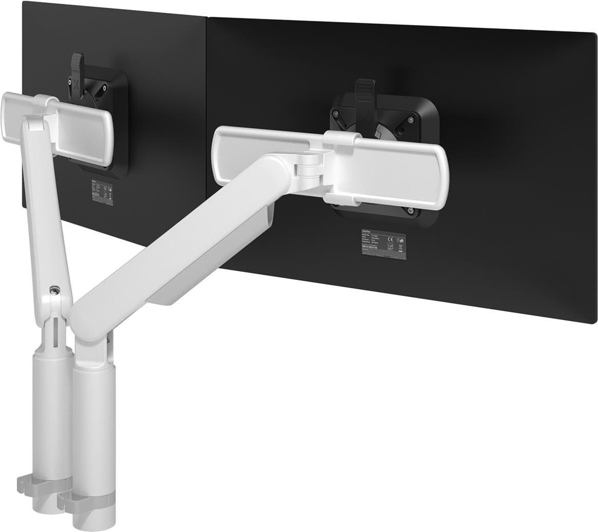 Dataflex 65.210 Flachbildschirm-Tischhalterung 131,6 cm (51.8 ) Klemme /Bolzen Weiß (65.210) von Dataflex