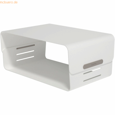 Dataflex Monitorerhöhung Addit Bento 120 höhenverstellbar weiß von Dataflex