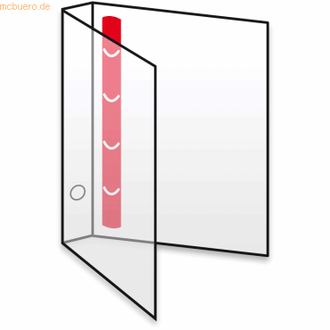 Dataplus Ringbuch A4, 4 Ringe 35mm PP natur-transparent Dataplus Ringbuch A4, 4 Ringe 35mm PP natur-transparent von Dataplus