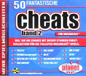 Cheats CD Band 2 - Planet DC (Dreamcast) von Datel
