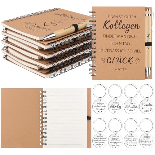 8 Sets Dankeschön Geschenk für Kollegen Mitarbeiter-Spirale Notizbuch Mini Motivierend Notizblöcke Tagebücher Kugelschreiber Holzkugelschreiber Metall Schlüsselanhänger für Schule Büro Team Abschied 8 Sets Dankeschön Geschenk für Kollegen Mitarbeiter-Spirale Notizbuch Mini Motivierend Notizblöcke Tagebücher Kugelschreiber Holzkugelschreiber Metall Schlüsselanhänger für Schule Büro Team Abschied von DatingShiny