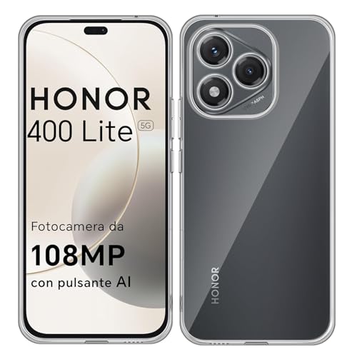 Datree für Honor 400 Lite Hülle, Slim Weich Dünn Durchsichtige TPU Case Soft Transparent Schutzhülle Ultra Thin Back Cover Handyhülle von Datree