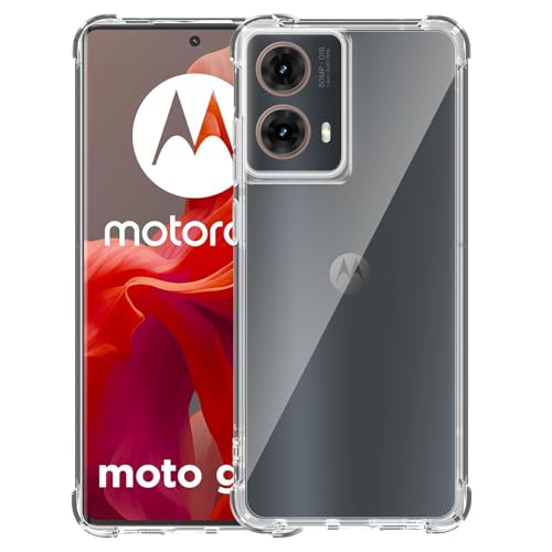 Datree Hülle für Motorola Moto G85,TPU Hülle Kratzfest Weiche Ultradünn Durchsichtige Bumper Kratzfest Stoßfest Rückseite Cover Handyhülle,Transparente TPU-Schutzhülle Datree Hülle für Motorola Moto G85,TPU Hülle Kratzfest Weiche Ultradünn Durchsichtige Bumper Kratzfest Stoßfest Rückseite Cover Handyhülle,Transparente TPU-Schutzhülle von Datree