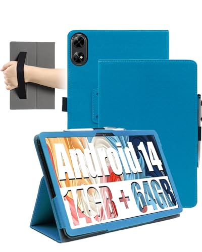 Magnetische Hülle für DOOGEE Tab G6+ 11-Zoll-Tablet,Daunke Stoßfest mit Stift-Slot,Daunke wasserdicht, Anti-Kratzer, Multi-Winkel-Ständer, mit Handschlaufe, schlank langlebig, Azurblau Magnetische Hülle für DOOGEE Tab G6+ 11-Zoll-Tablet,Daunke Stoßfest mit Stift-Slot,Daunke wasserdicht, Anti-Kratzer, Multi-Winkel-Ständer, mit Handschlaufe, schlank langlebig, Azurblau von Daunke