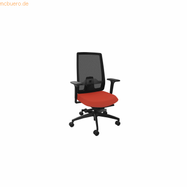 Dauphin Bürodrehstuhl Indeed mesh mandarine Dauphin Bürodrehstuhl Indeed mesh mandarine von Dauphin