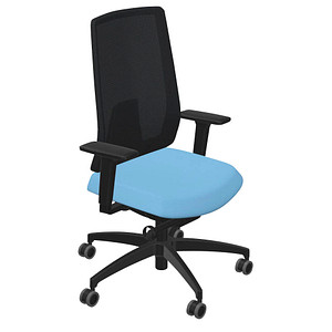 Dauphin Bürostuhl Indeed mesh Stoff blau, Gestell schwarz Dauphin Bürostuhl Indeed mesh Stoff blau, Gestell schwarz von Dauphin