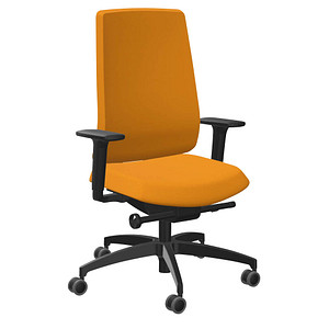 Dauphin Bürostuhl Indeed operator Stoff orange, Gestell schwarz Dauphin Bürostuhl Indeed operator Stoff orange, Gestell schwarz von Dauphin