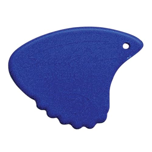 Sharkfin GP10H harte Plektren (25-er Pack) blau von Dava