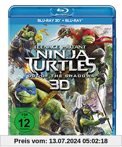 Teenage Mutant Ninja Turtles - Out of the Shadows  (+ Blu-ray 2D) von Dave Green
