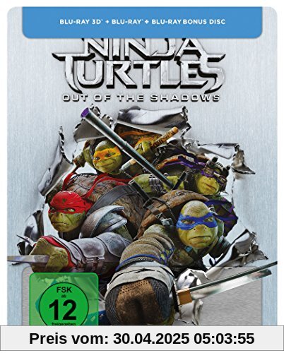 Teenage Mutant Ninja Turtles - Out of the Shadows - Steelbook [3D Blu-ray] [Limited Edition] von Dave Green