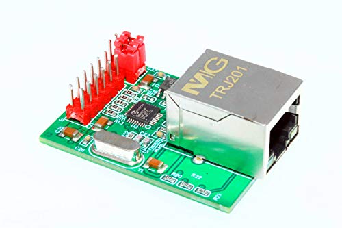 Davicom DM9051NP TCP/IP UDP SPI zu LAN Ethernet Netzwerkmodul Konverter SPI Interface für STM32 Mikrocontroller ETH zu WiFi Bridge ESP32 W5500 von Davicom