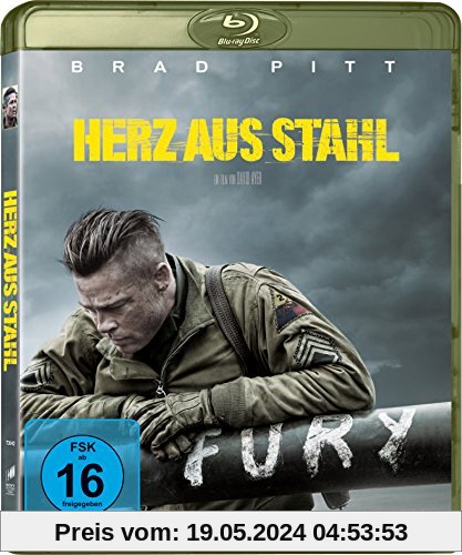 Fury - Herz aus Stahl [Blu-ray] von David Ayer