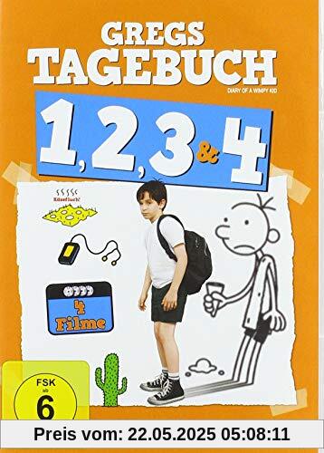 Gregs Tagebuch 1, 2, 3 & 4 [4 DVDs] von David Bowers