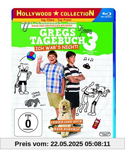 Gregs Tagebuch 3 - Ich war's nicht! [Blu-ray] von David Bowers