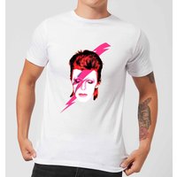 David Bowie Aladdin Sane Men's T-Shirt - White - M von David Bowie
