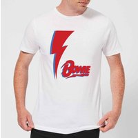 David Bowie Bolt Men's T-Shirt - White - XXL von David Bowie